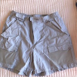 Columbia PFG half moon shorts